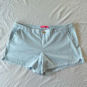 Lilly Pulitzer Women’s baby blue shorts size 14